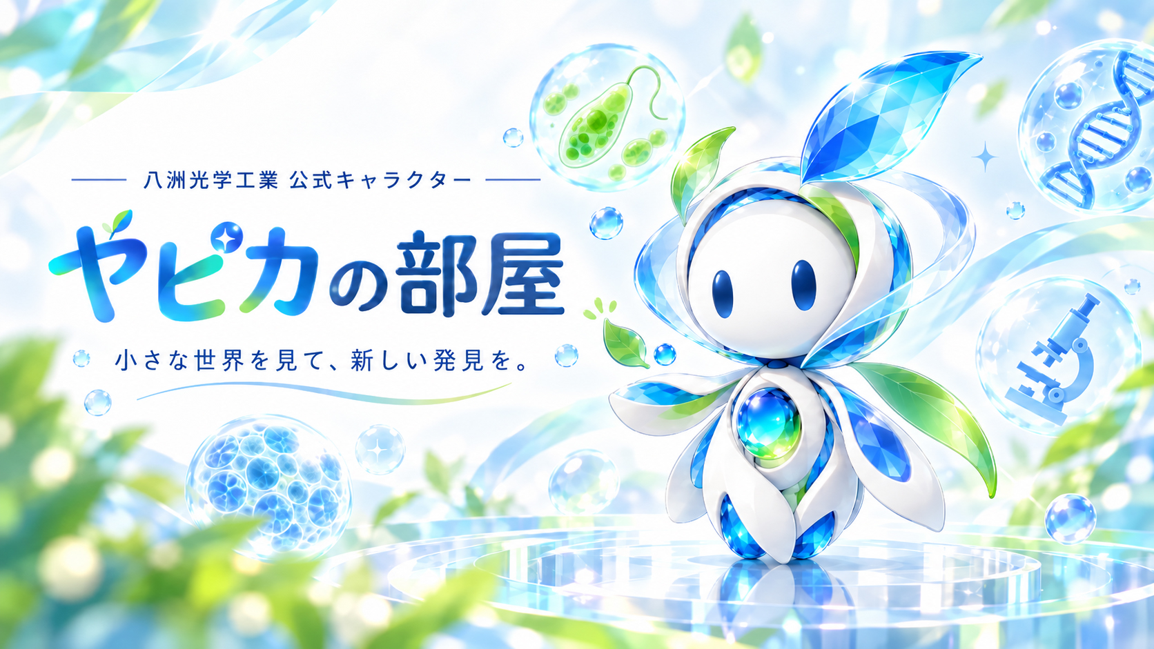 八洲光学工業 公式キャラクター ヤピカ